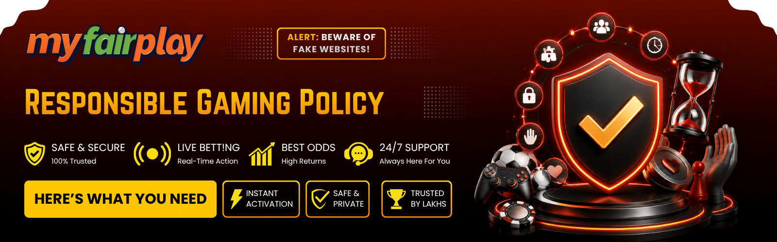 MyFairPlay Responsible Gaming | Play Smart & Stay In Control