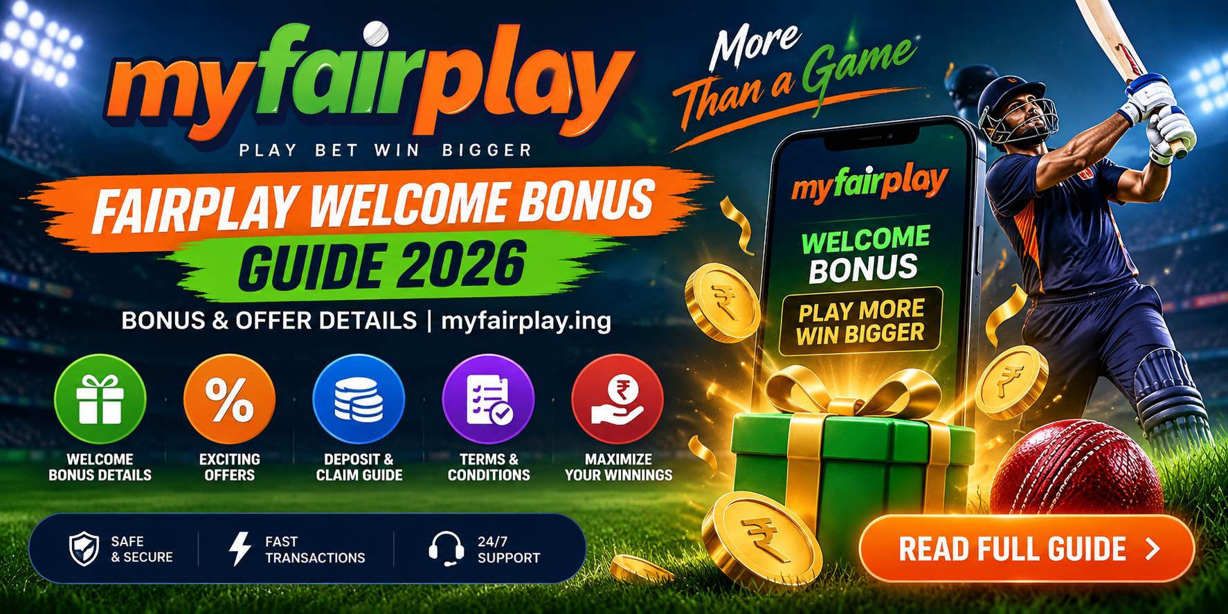 Fairplay Welcome Bonus Guide (2026): Claim & Terms