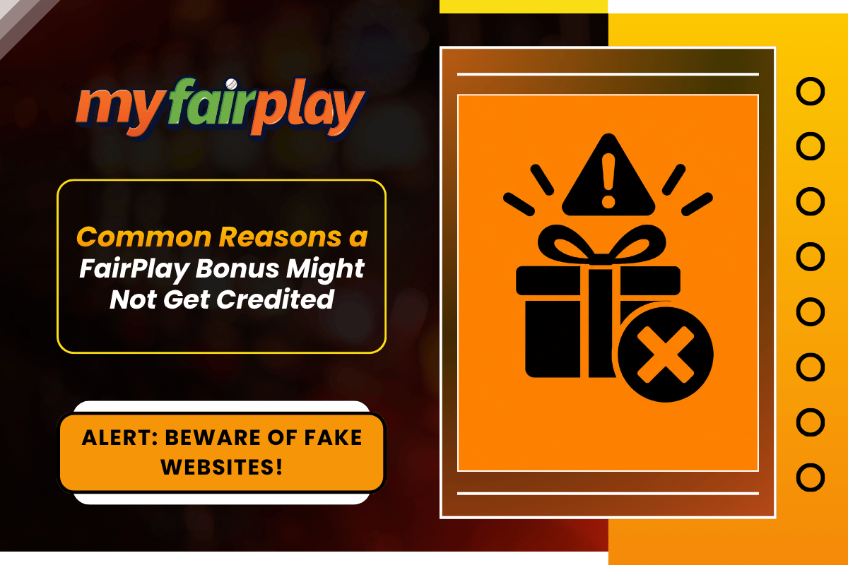 Common Reasons a FairPlay Bonus Might Not Get Credited