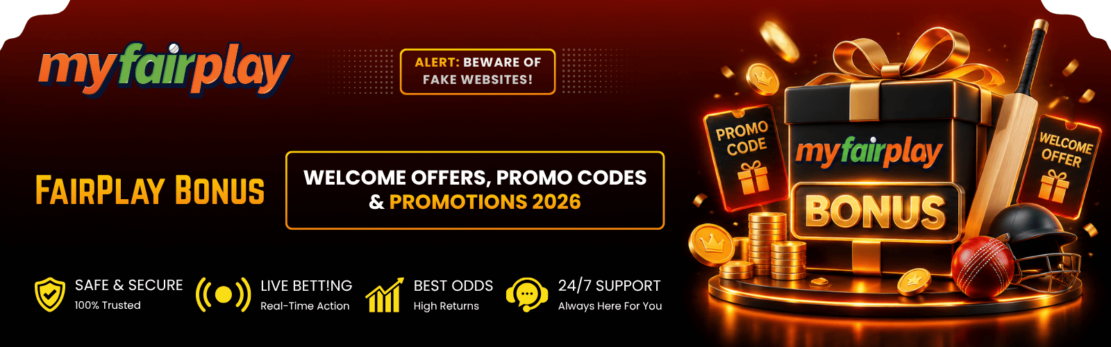 FairPlay Bonus – Welcome Offers Promo Codes Promotions 2026