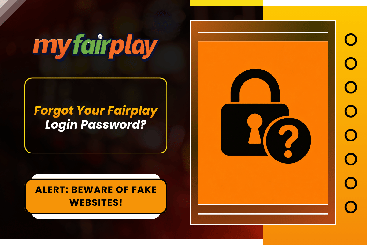 Forgot Your Fairplay Login Password