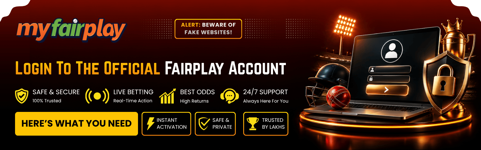 Login To The Official Fairplay Account