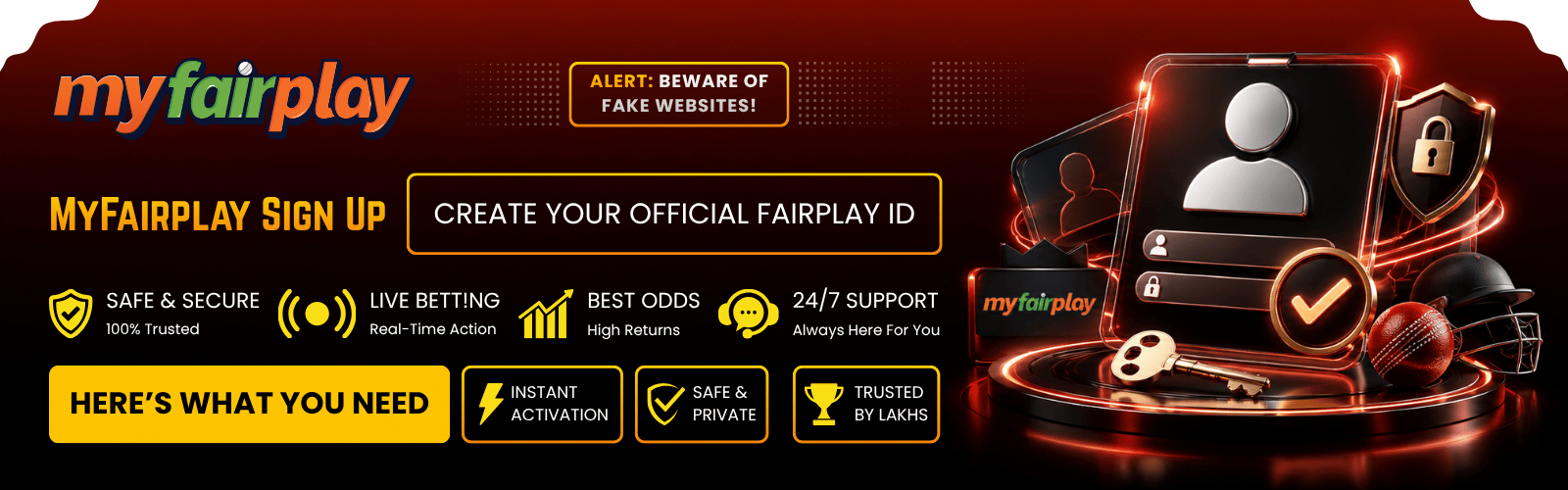 MyFairplay Sign Up Create Your Official Fairplay ID