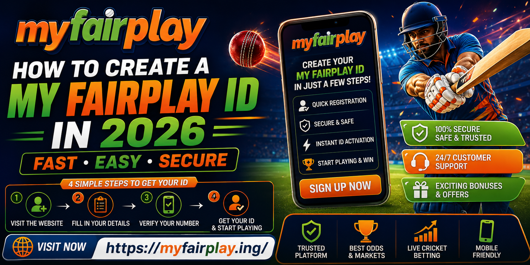 How to Create a My Fairplay ID